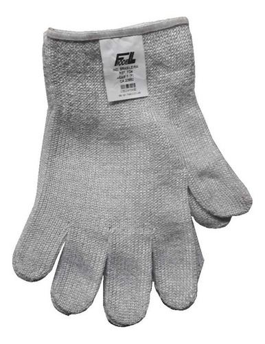 Luva tricotada anticorte