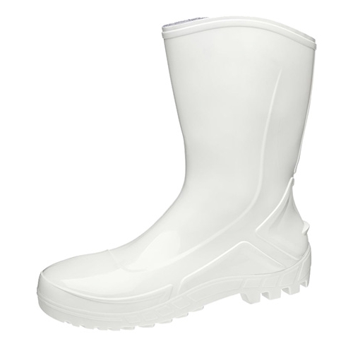Bota de PVC Cano Médio, branca. CA: 42291